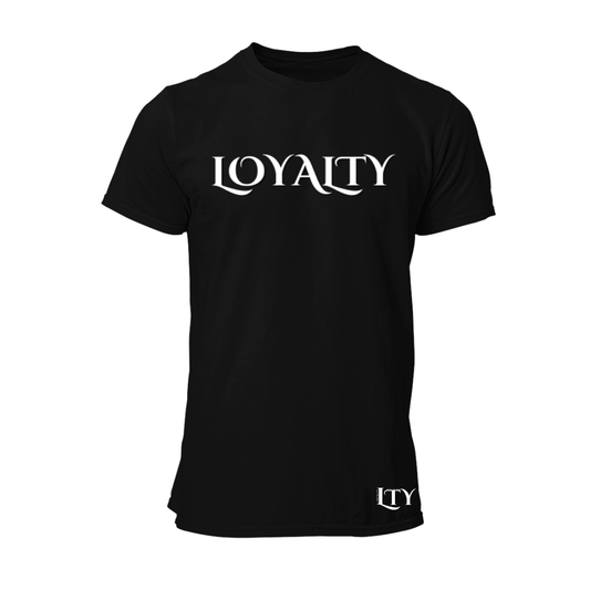 LoyalTY Collection Men's Designer Plain White T-Shirt