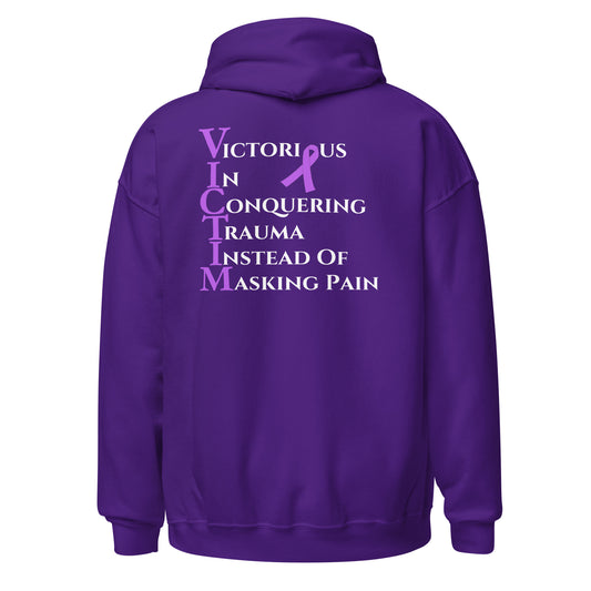 P.T.L.B I'm The V.I.C.T.I.M. Unique Pullover Hoodie