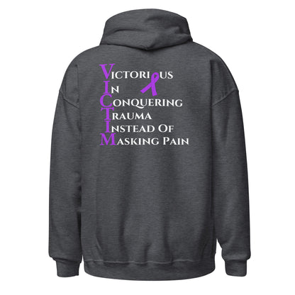 P.T.L.B I'm The V.I.C.T.I.M. Unique Pullover Hoodie