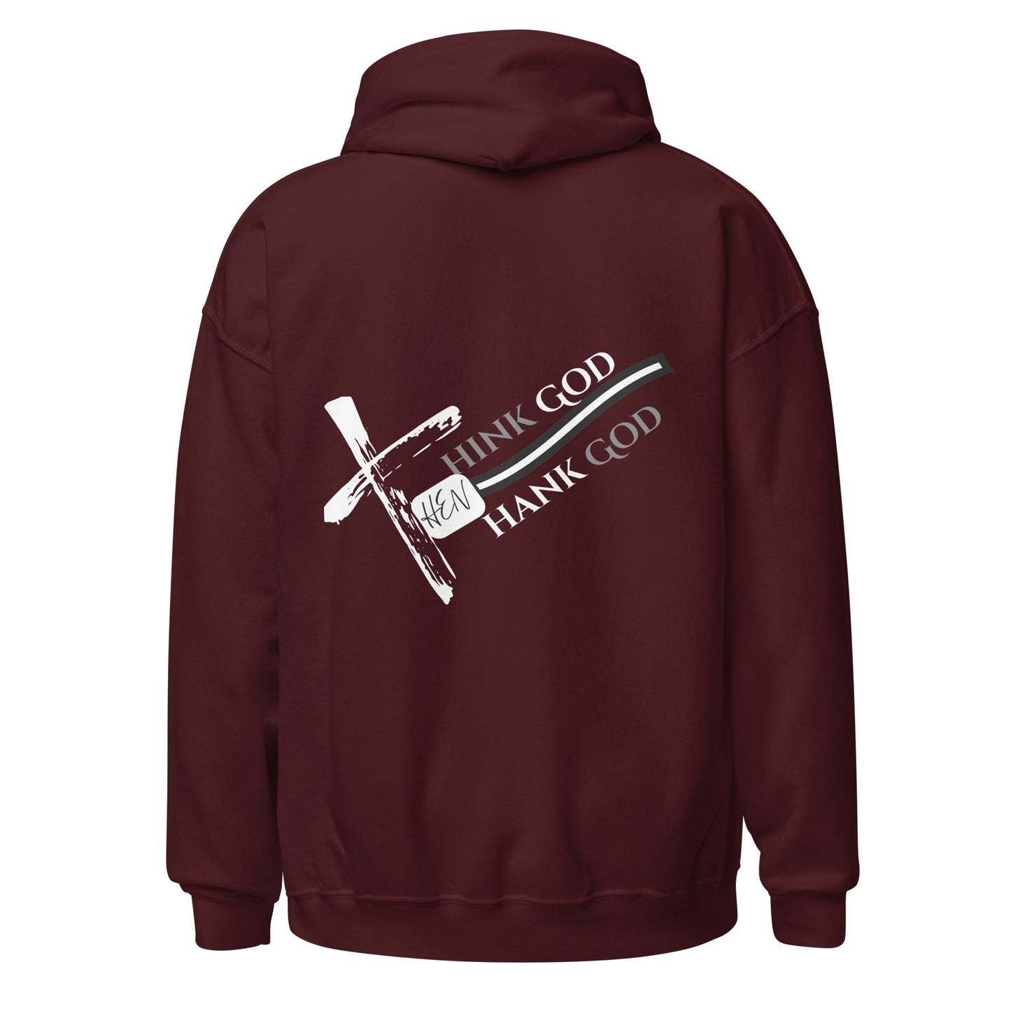 P.T.L.B Think God then Thank God Stylish Pullover Hoodie