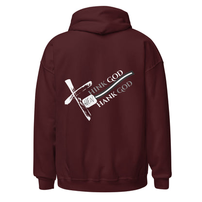 P.T.L.B Think God then Thank God Stylish Pullover Hoodie