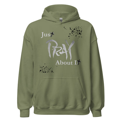 P.T.L.B Just Pray About It Stylish Pullover Hoodie