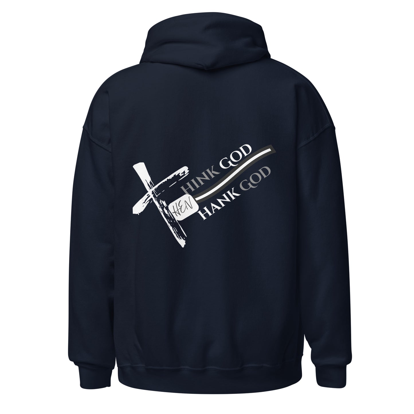 P.T.L.B Think God then Thank God Stylish Pullover Hoodie